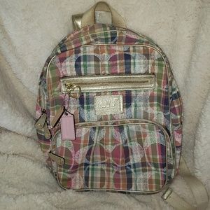 Authentic Coach backpack purse